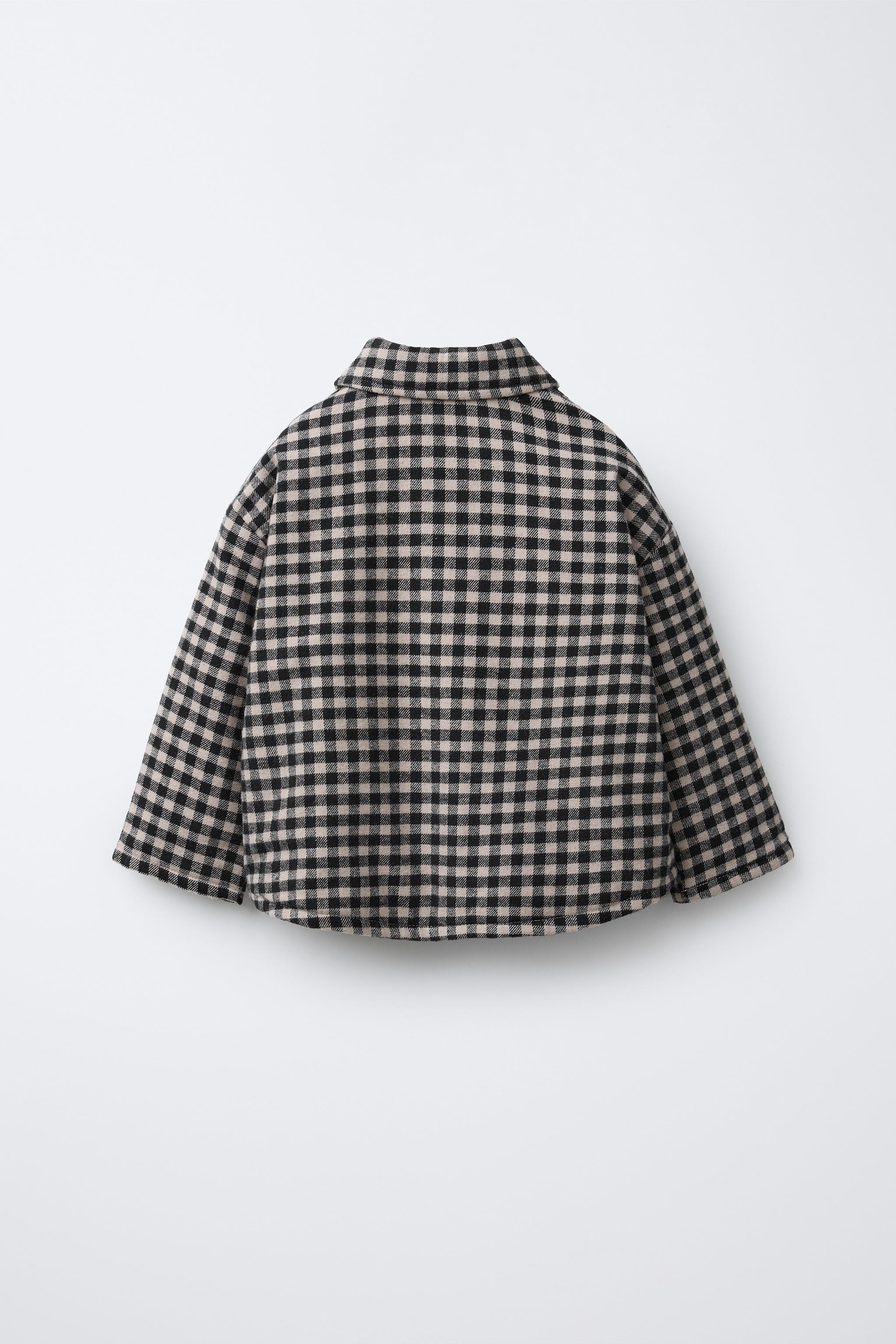 GINGHAM PLAID OVERSHIRT